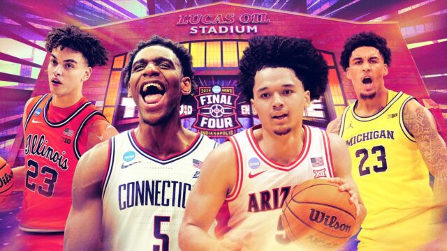 Pertandingan Final Four NCAA 2026 antara UConn dan Illinois